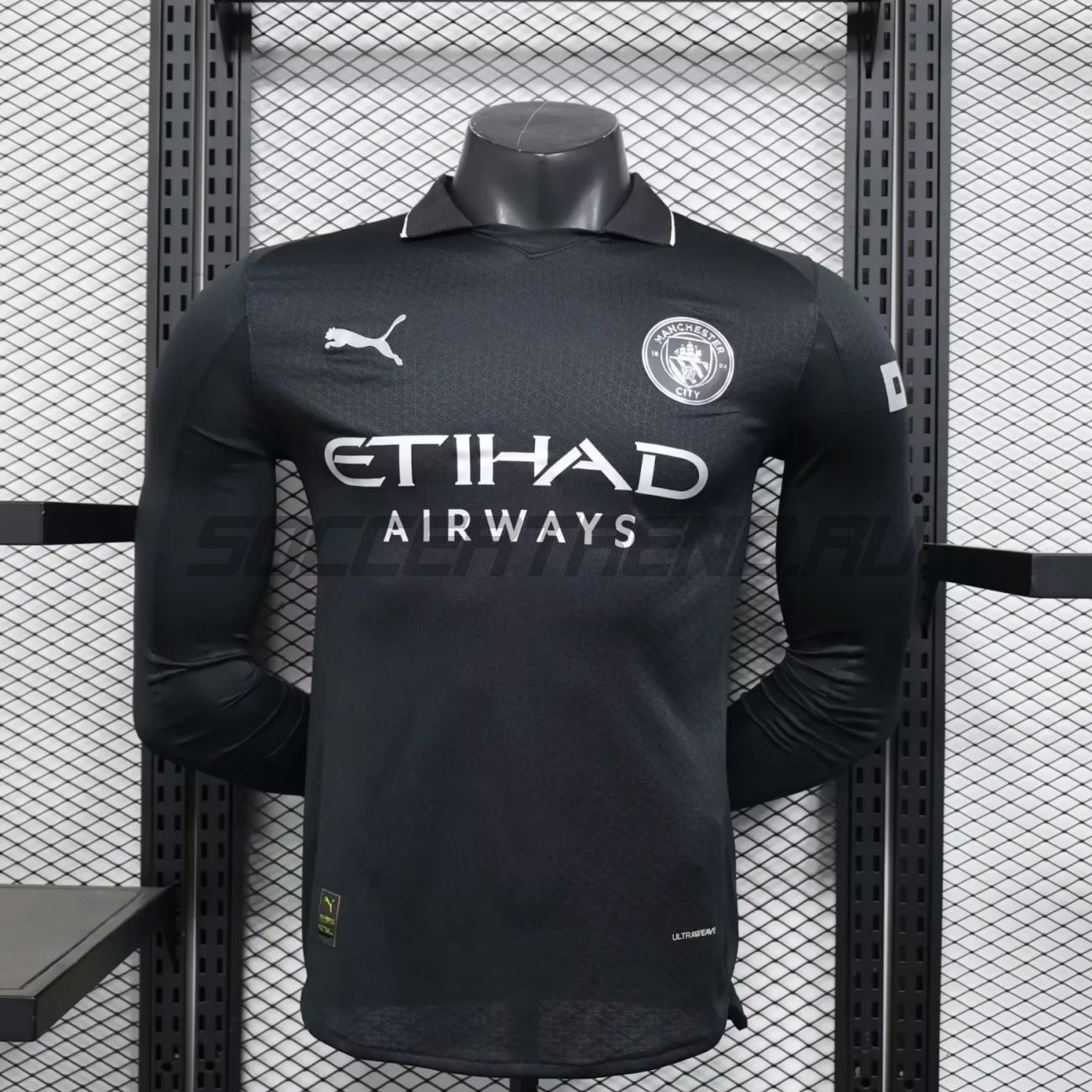 Гостевая форма Manchester City(длинный рукав/игровая версия) 25/26