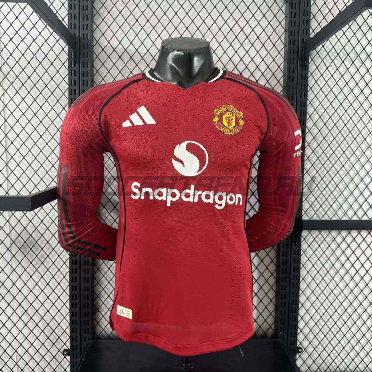 Домашняя форма Manchester United(длинный рукав/игровая версия) 25/26
