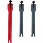 Комплект из 3-х ремешков для мотобот Leatt Kit 3.5 Graphene/Red (2026)