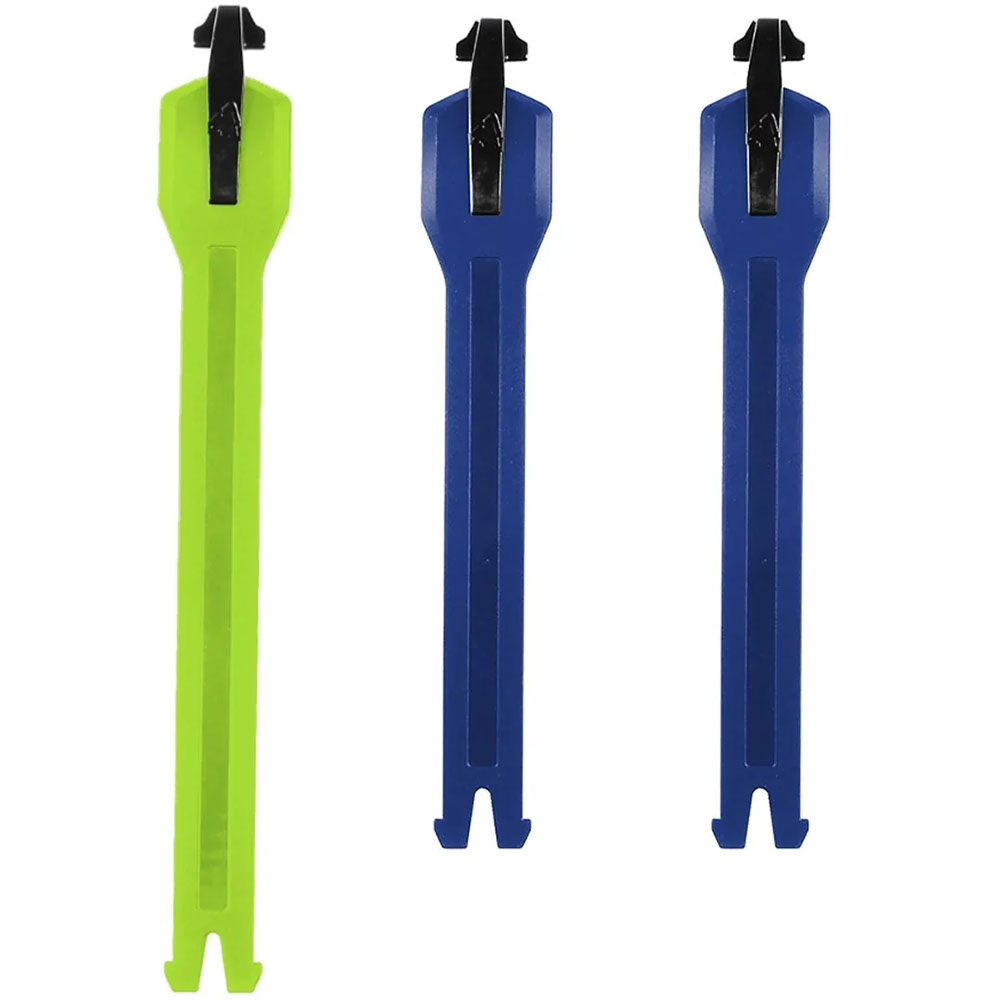 Стрепы к мотоботам Leatt 3.5 Strap Kit Blue/Lime (2026)