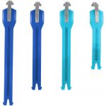 Комплект из 4-х ремешков для мотобот Leatt Kit 5.5 Aqua/Blue (2026)