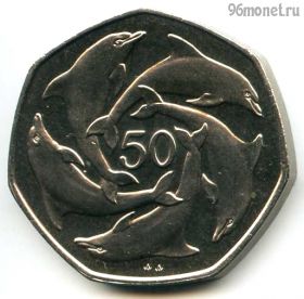 Гибралтар 50 пенсов 1995 AA