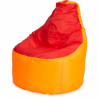 Кресло-мешок Комфорт  Оранжевый и красный