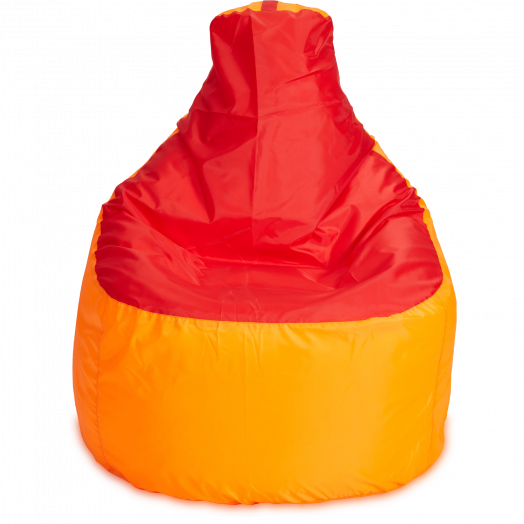 Кресло-мешок Комфорт  Оранжевый и красный