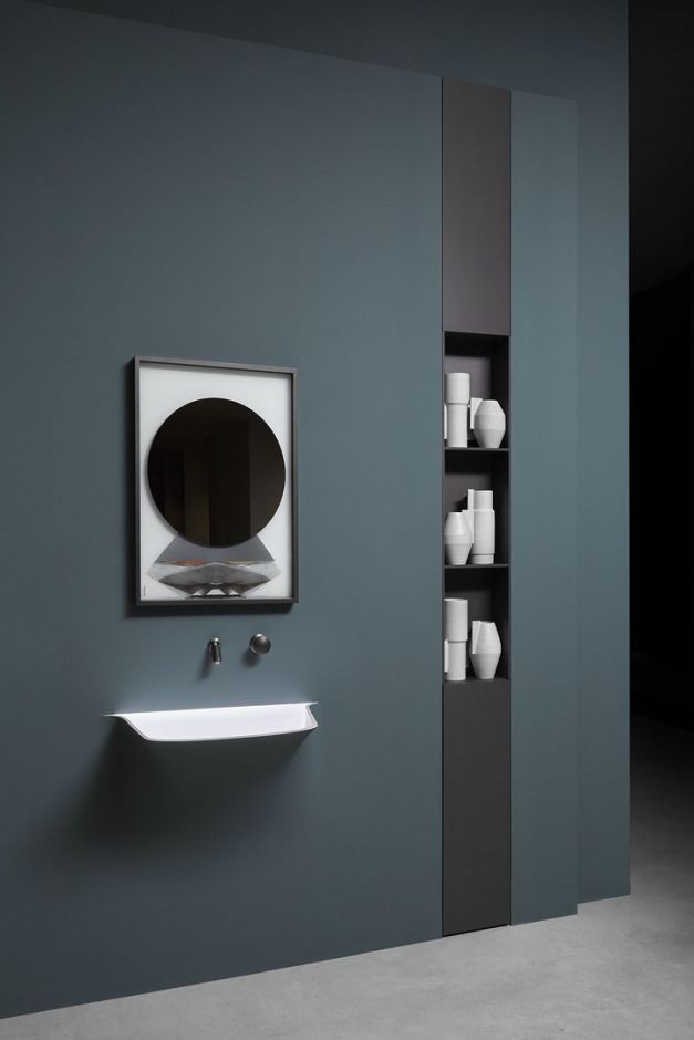 Шкаф в ванную комнату Antonio Lupi MEZZANA ФОТО