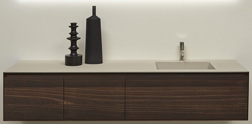 Комплект модульной мебели для ванной комнаты Antonio Lupi Panta Rei PI14180.DX ФОТО