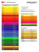 Трафаретная краска 242-16 ST-Signal Red, красная, 1 кг