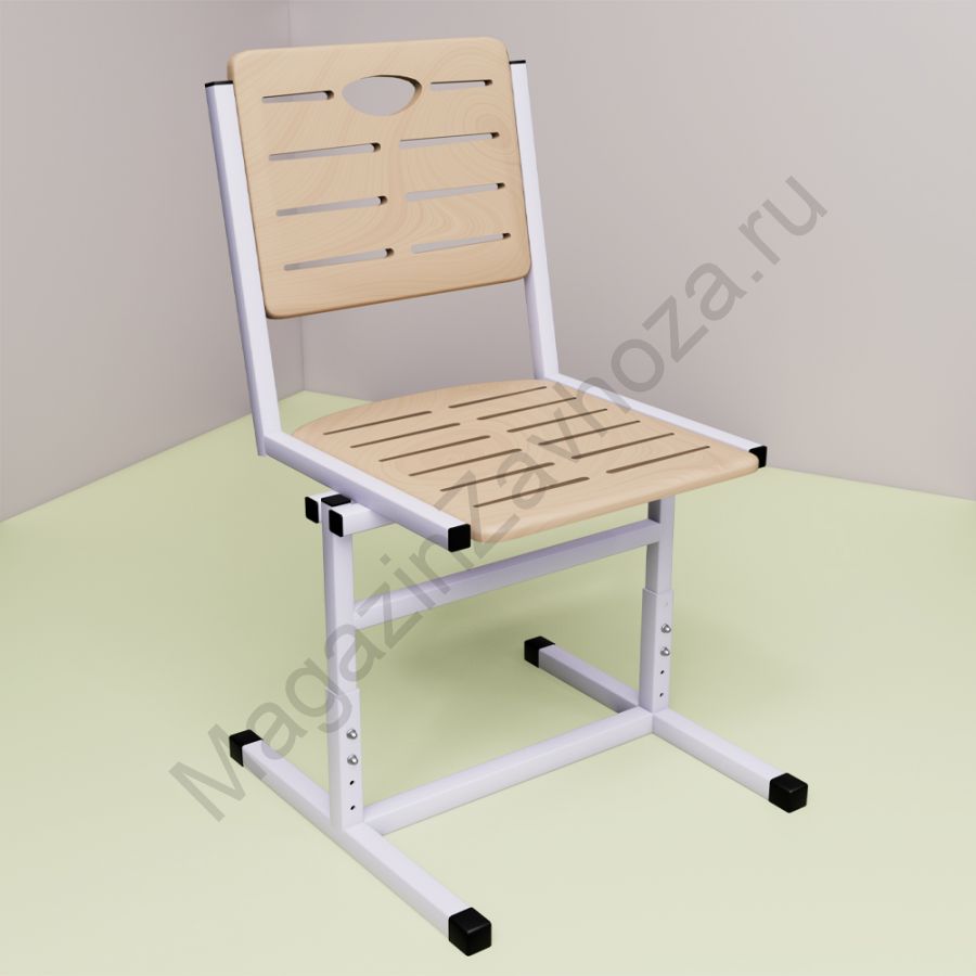 Стул регулируемый 32 кв (лак)