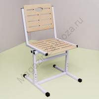 Стул регулируемый 32 кв (лак)