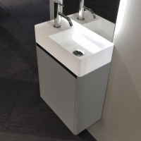 Тумба под раковину Antonio Lupi SIMPLO SMPAMANI.DX CRETA GOFFRATO схема 1