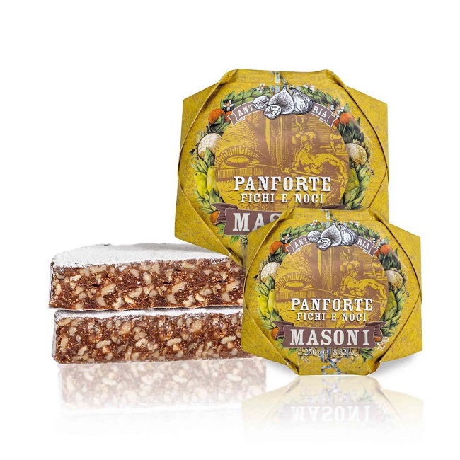 Панфорте Инжир и грецкий орех Masoni, Panforte Fichi e noci