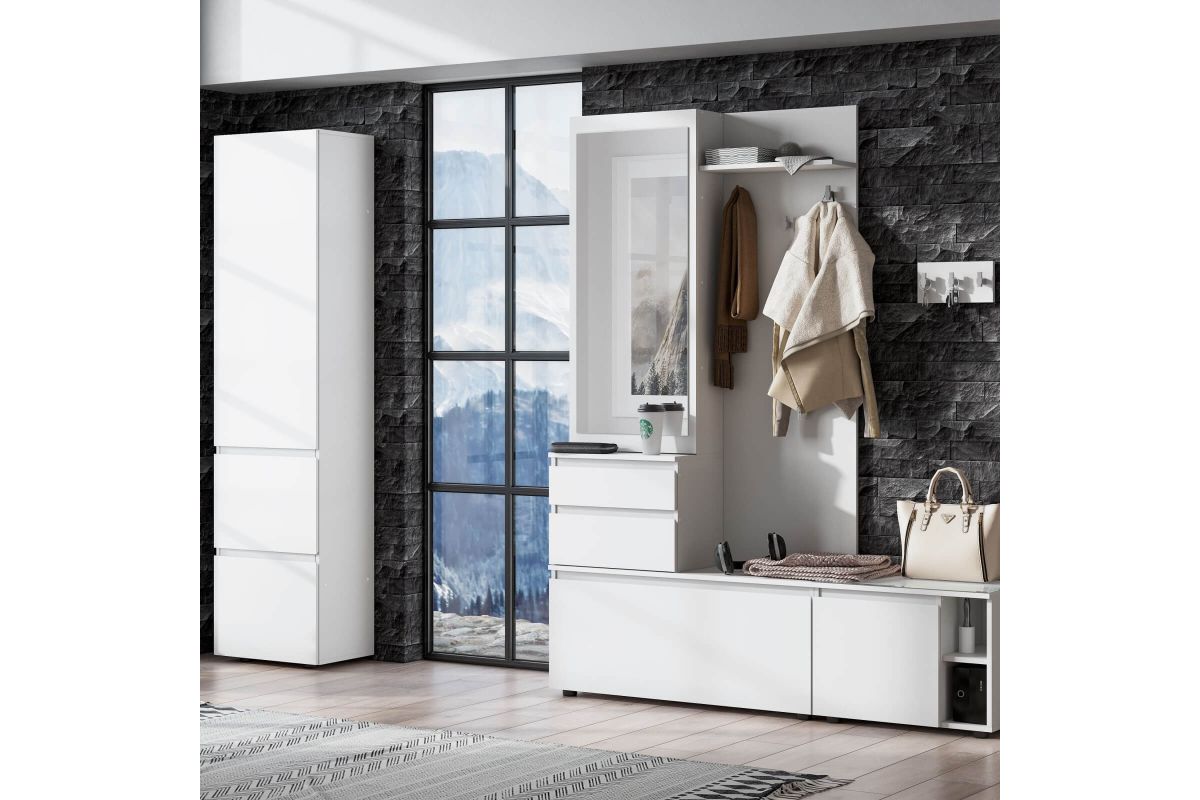 Вешалка с зеркалом "Одри"