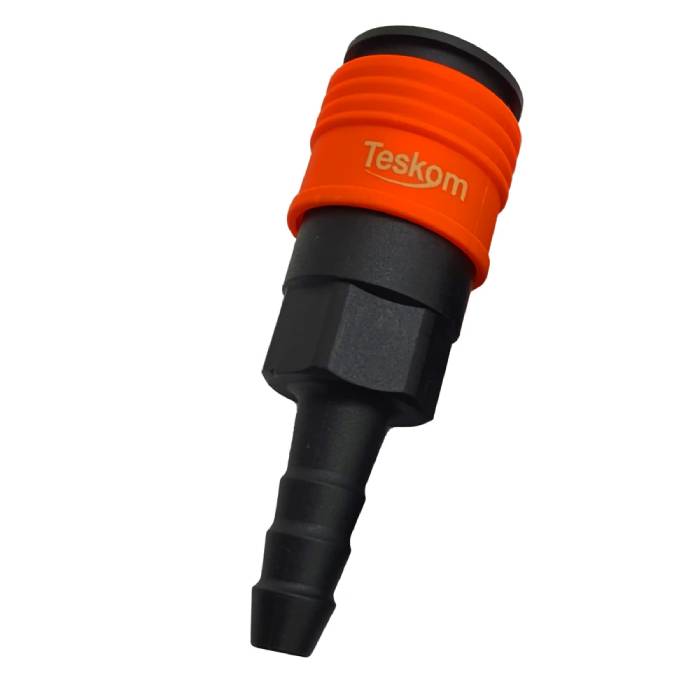 Teskom Быстросъем пластиковый D 8мм., елочка