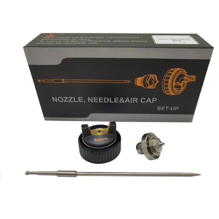 TesKom PRD715 Воздушная головка, игла и сопло T01-1, T04-1,T02-1 1.4мм.