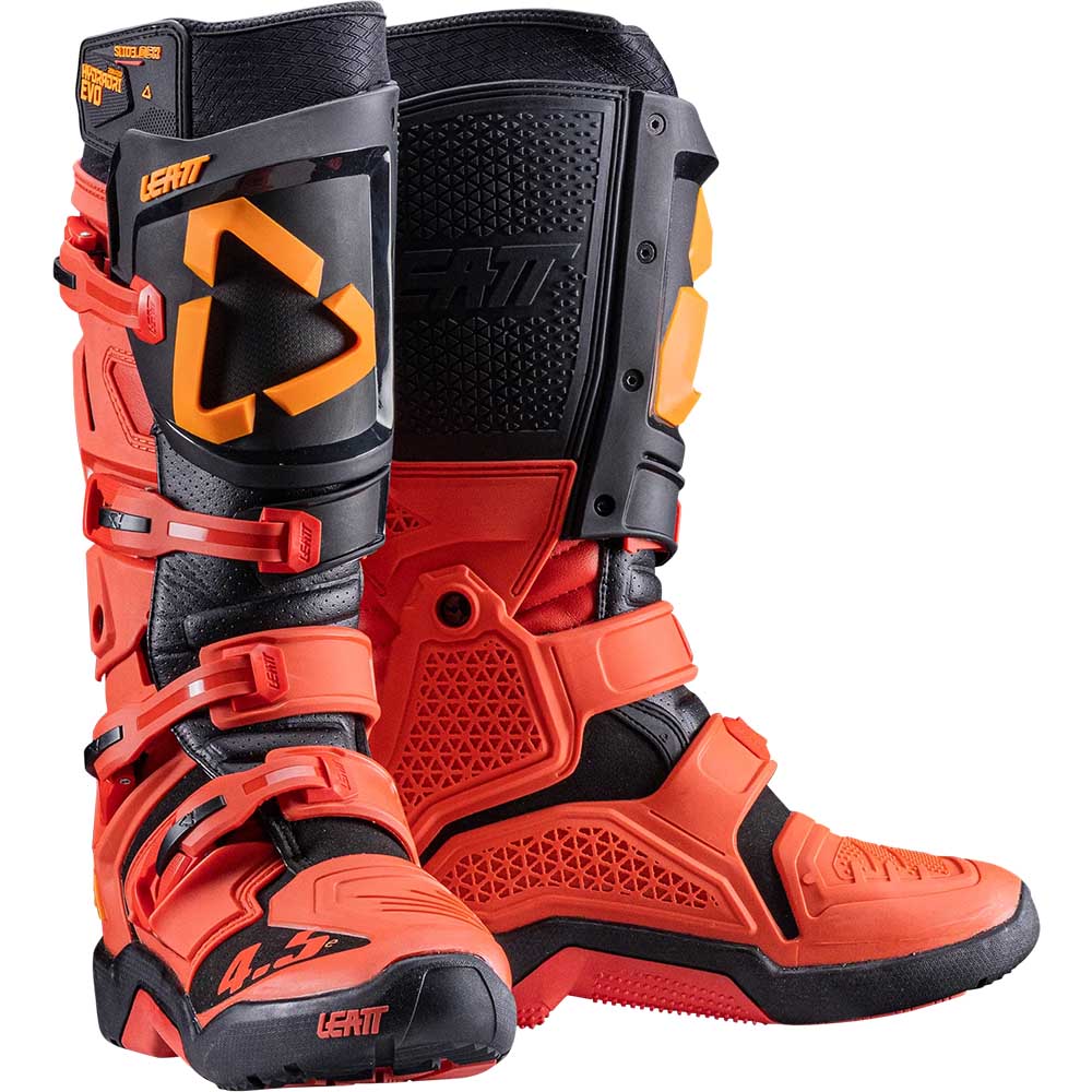 Leatt 4.5 HydraDri Burn Red (2026) мотоботы