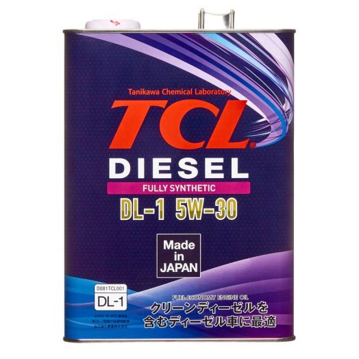 TCL Diesel, Fully Synth, DL-1, 5W-30, 4л