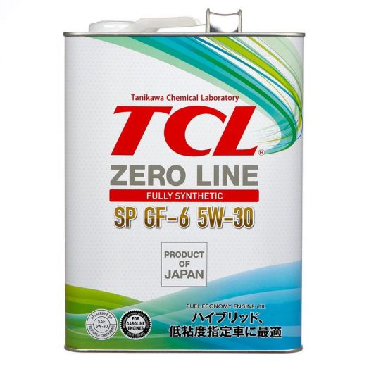 TCL Zero Line Fully Synth, Fuel Economy, GF-6, 5W-30 SP, 4л