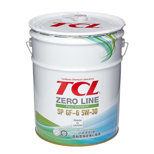 TCL Zero Line Fully Synth, Fuel Economy, GF-6, 5W-30 SP, 20л
