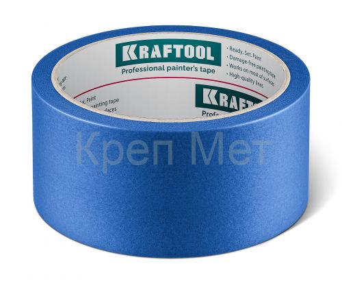 KRAFTOOL #100 Perfect 48 мм х 30 м, для гладких и шероховатых поверхностей, малярная лента (12101-48)