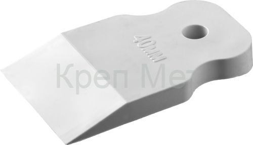 STAYER MAXFlat, 40 мм, для затирки швов эластичный, белый, резиновый шпатель (1027-40)