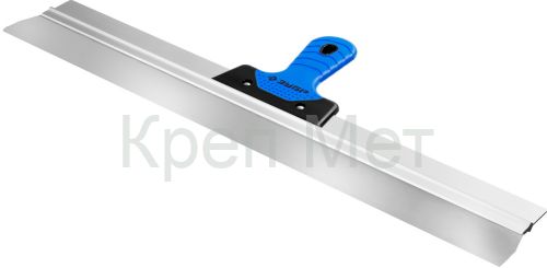 ЗУБР 600 мм, усиленная алюминиевая направляющая, двухкомпонентная ручка, нержавеющий, фасадный шпатель, Профессионал (10049-60)