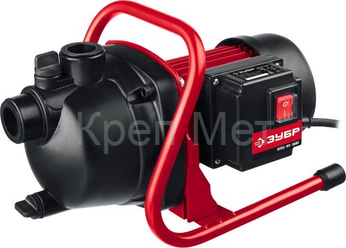 ЗУБР 1000 Вт, поверхностный (садовый) центробежный насос (НПЦ-М1-1000)