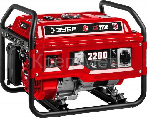 ЗУБР 2200 Вт, бензиновый генератор (СБ-2200)