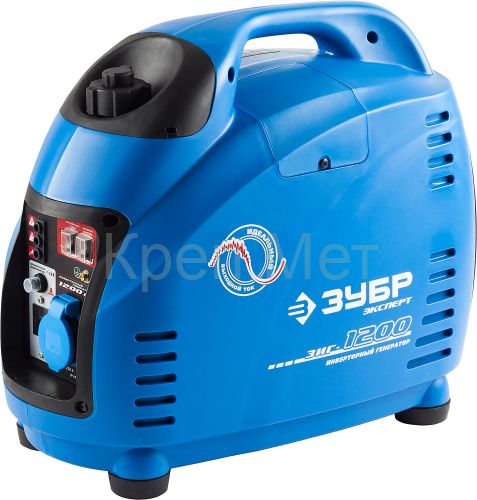 ЗУБР 1200 Вт, инверторный генератор, Профессионал (ЗИГ-1200)