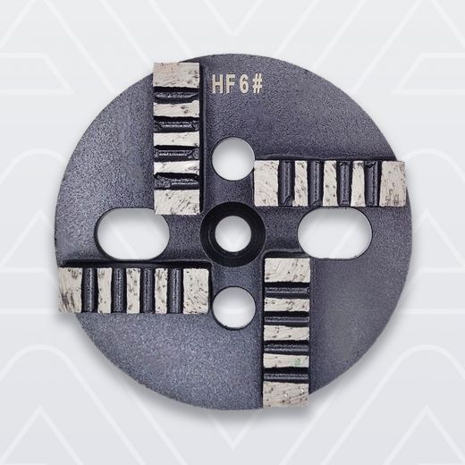 Шлифовальный алмазный пад на металлической связке 4T HF AA