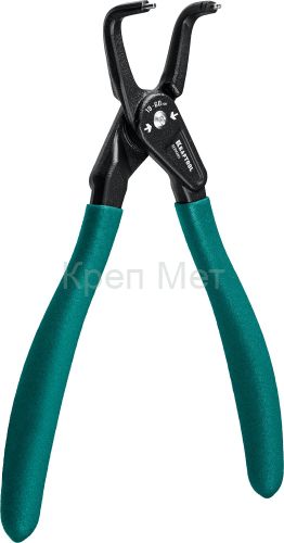 KRAFTOOL 180 мм, изогнутые губки, внутренний, съемник стопорных колец (22812-2)