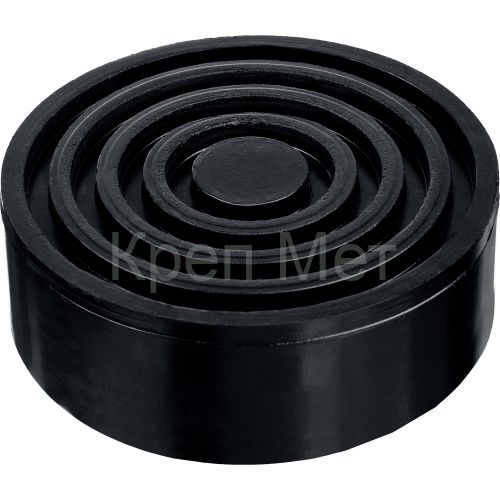 ЗУБР РШ-35, D105/H35 мм, резиновая опора для домкрата, Профессионал (43005-35)