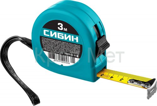 СИБИН 3 м х 16 мм, рулетка (34020-03-16)