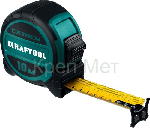 KRAFTOOL Extrem, 10 м х 32 мм, рулетка со сверх широким полотном (34127-10)