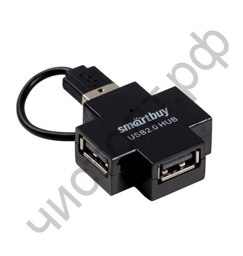 USB HUB USB-хаб Smartbuy 6900 4 порта черный (STHA-6900-K)