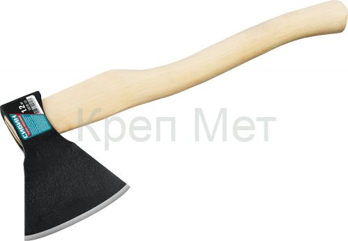 СИБИН 1200/1550 г, 500 мм, кованый топор с округлым лезвием (2070-12)