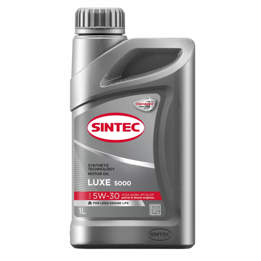 Sintec Luxe 5000 5W-30 A3/B4 SL/CF, 1л