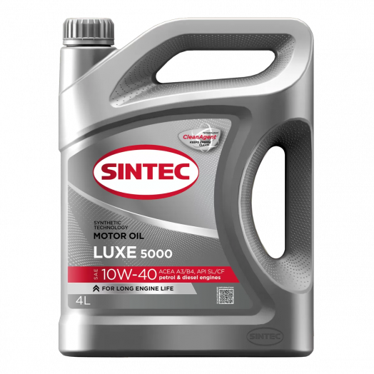 Sintec Luxe 5000 10W-40 A3/B4 SL/CF, 4л