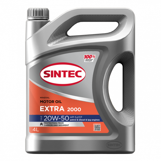 Sintec Extra 2000 20W-50 SJ/CF, 4л
