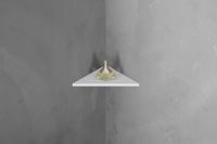 Угловая полочка для ванной комнаты ABBER Stein AS1652L белая матовая схема 3 Угловая полочка для ванной комнаты ABBER Stein AS1652L белая матовая схема 3