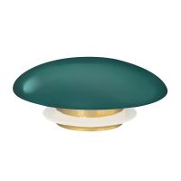 Накладка на слив для раковины ABBER AC0014MBG темно зеленая, керамика схема 2 Накладка на слив для раковины ABBER AC0014MBG темно зеленая, керамика схема 2