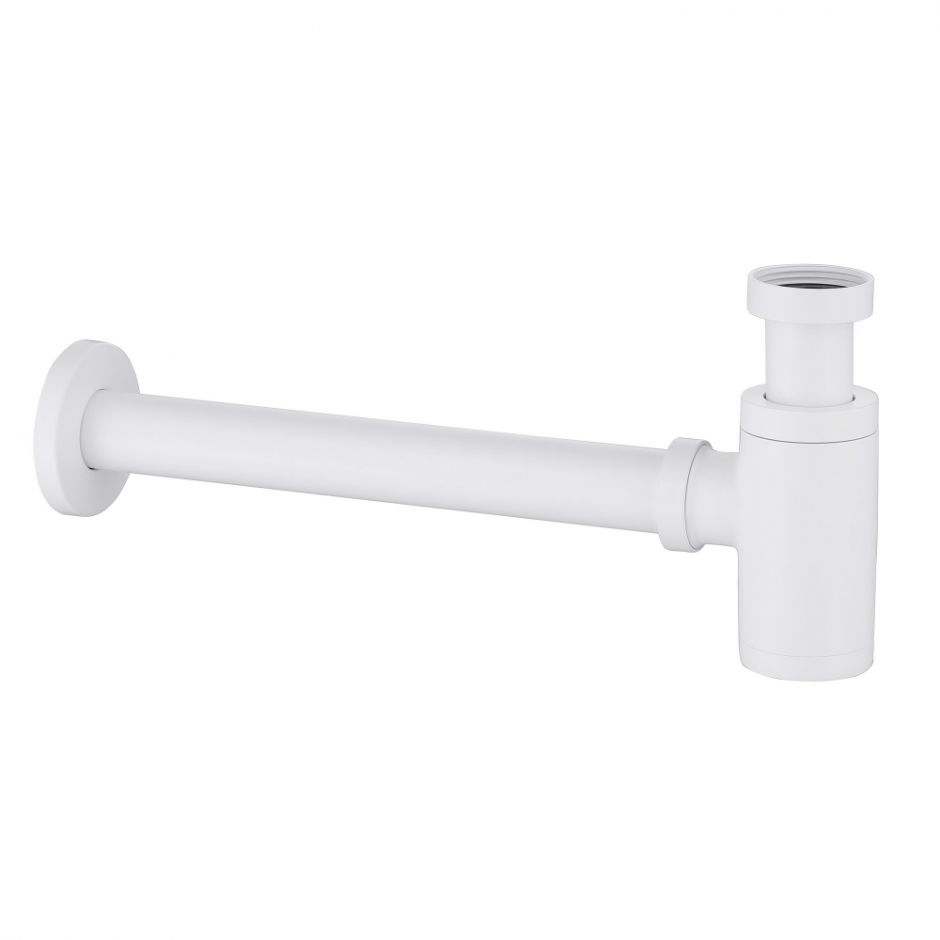 Изображение Сифон для раковины ABBER AF0030W белый матовый