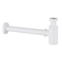 Сифон для раковины ABBER AF0030W белый матовый схема 1 Сифон для раковины ABBER AF0030W белый матовый схема 1