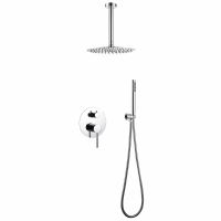 Душевая система ABBER Emotion AF8821 скрытого монтажа без излива, хром схема 1