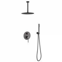 Душевая система ABBER Emotion AF8821NG скрытого монтажа без излива, никель схема 1