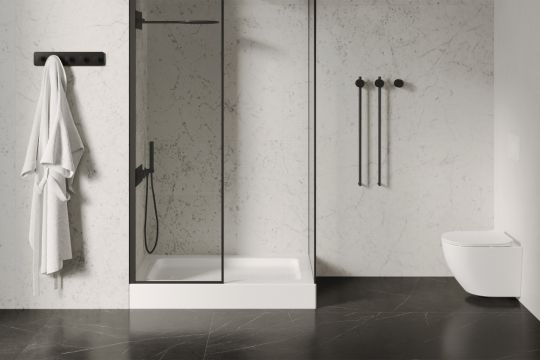 Душевой поддон ABBER AD3C097 90х70 прямоугольный, акриловый, белый схема 8