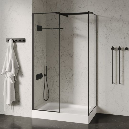 Душевой поддон ABBER AD3C098 90х80 прямоугольный, акриловый, белый схема 6