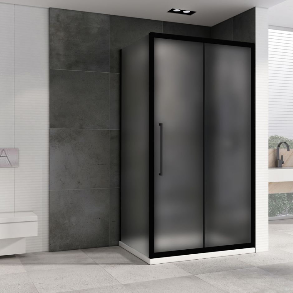 Душевой уголок ABBER Schwarzer Diamant AG30130BMH-S80BM 130х80 см ФОТО