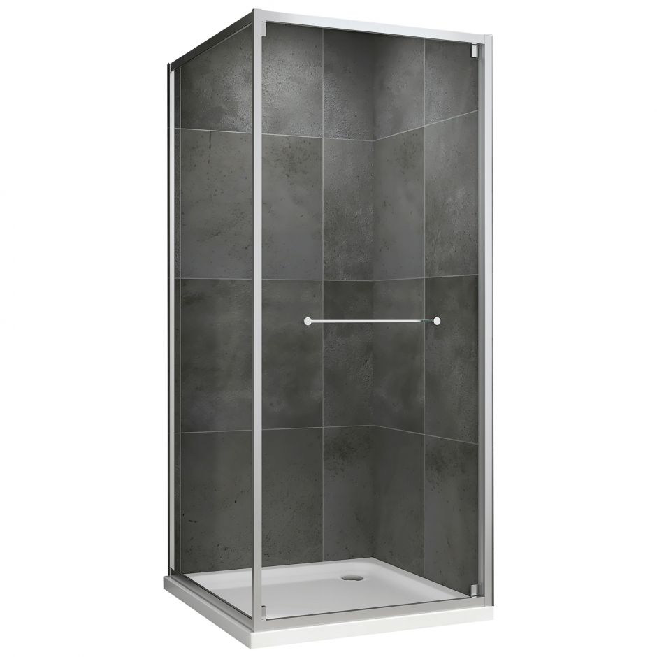 Душевой уголок ABBER Schwarzer Diamant AG0A100 100х100 см