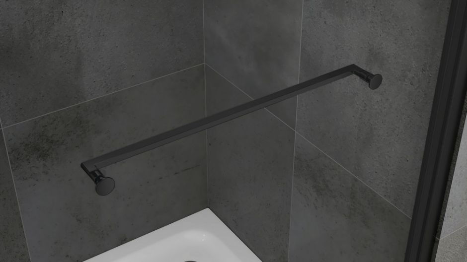 Душевой уголок ABBER Schwarzer Diamant AG0A100B 100х100 см ФОТО