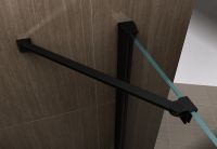 Душевая дверь ABBER Zart AG08120B 120 см схема 7